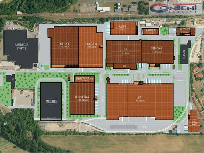 Pronájem novostavby skladu nebo výrobních prostor 14.556 m², Pardubice - 67442