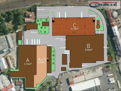 Pronájem skladu, výrobních prostor 3.520 m², Kolín - 67405