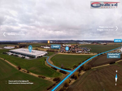 Pronájem skladu, výrobních prostor 5.000 m², Plzeň - 67517