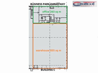 Pronájem skladu, výrobních prostor 1.118 m², Chrášťany - 67844