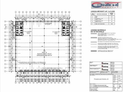 Pronájem novostavby skladu, výrobních prostor 7.800 m², Chotoviny, D3 - 68000