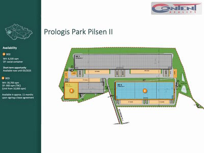 Pronájem novostavby skladových, výrobních prostor 31.600 m², Plzeň - 68296