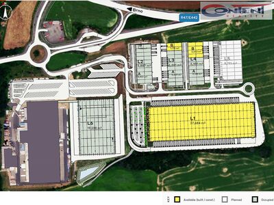 Pronájem skladu, výrobních prostor 10.994 m², Lipník, D1 Olomouc - 68663