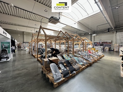 Pronájem skladu, prodejních prostor 845 m², Hostivice, D6 - 69179