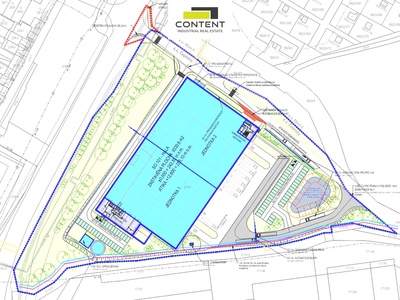 Pronájem novostavby skladu, výrobních prostor 9.330 m², Most 	 - 69496
