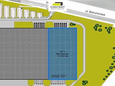 Pronájem skladu, výrobních prostor 13.500 m², Ostrava, D1 - 70096