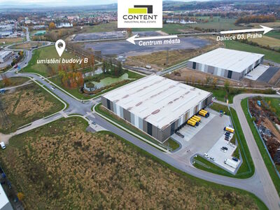 Pronájem skladu, výrobních prostor 4.100 m², České Budějovice, D3 - 70367