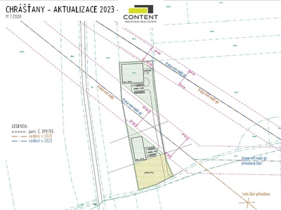 Prodej komerčního pozemku 10.747 m², Chrášťany, D0, D5 - 70245
