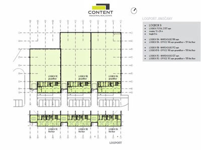 Pronájem novostavby komerčních prostor 1.250 m², Jinočany - 70923