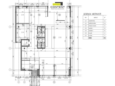 Pronájem kancelářských prostor 293 m², Měšice, Praha-východ - 71234