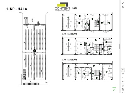 Pronájem skladu, výrobních prostor 980 - 7.200 m², Zlín - 71319