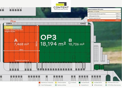 Pronájem skladu, výrobních prostor 3.201 m², Ostrava - Poruba, dálnice D1 - 71796
