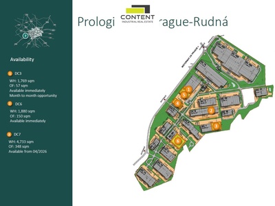 Pronájem skladu, výrobního prostoru 1.769 m², Rudná u Prahy - 73000