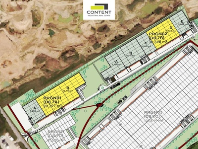 Pronájem skladu, výrobních prostor 15.715 m², Kozomín, D8 - 73274