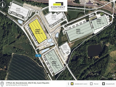 Pronájem skladu, výrobních prostor 18.682 m², Aš, D6 - 73311