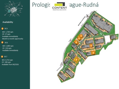 Pronájem skladu, výrobního prostoru 1.880 m², Rudná u Prahy - 73979