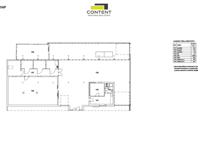 Pronájem nebytových ploch pro skladování s chladícími boxy 450 m², Praha 10 - 74180