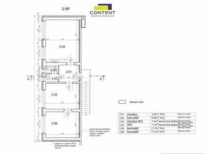 Pronájem skladu, výrobních prostor 2.110 m², Kladno - 75357