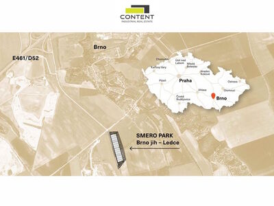 Pronájem skladu, výrobních prostor 23.605 m², Brno - Ledce - 75487