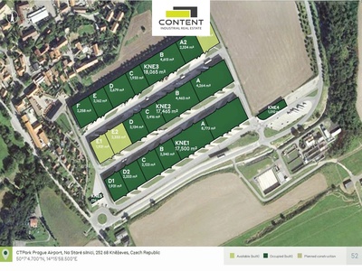 Pronájem skladu, výrobních prostor 1.931 m², Kněževes - 75744