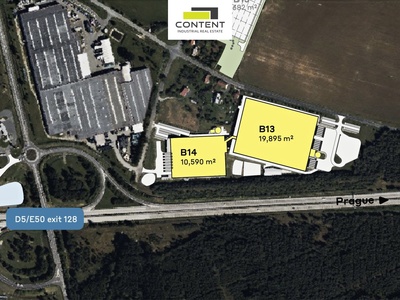 Pronájem skladu, výrobních prostor 19.895 m², Bor u Tachova, D5 - 75766