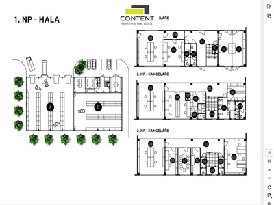 Pronájem skladu, výrobních prostor 980 - 7.200 m², Zlín - 76042
