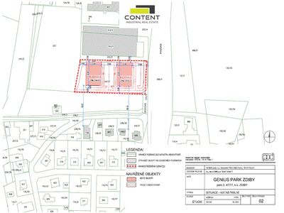 Prodej komerčního pozemku 15.157 m², Praha - Zdiby - 76304