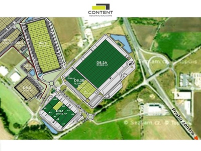 Pronájem skladu, výrobních prostor 8.204 m², Kozomín, D8 - 76357