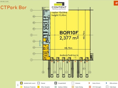 Pronájem skladu, výrobních prostor 2.377 m², Bor u Tachova, D5 - 76633