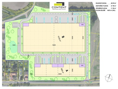 Prodej stavebního pozemku 46.918 m², Kounice, D11 - 77440