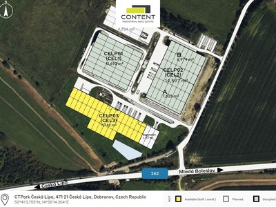 Pronájem skladu, výrobních prostor 2.800 m², Česká Lípa - Dobranov - 77476