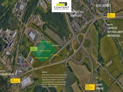 Pronájem skladu, výrobních prostor 3.000 m², Chomutov, D7 - 77357