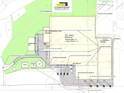 Pronájem skladu, výrobních prostor 9.825 m², Mnichovo Hradiště, D10 - 77822