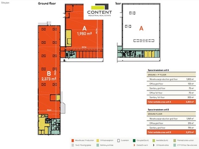 Pronájem skladu, výrobních prostor 4.726 m², Lysá nad Labem - 78852