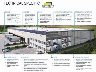Pronájem skladu, výrobních prostor 7.000 m² Stříbro, D5 - 79345