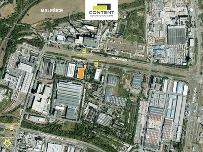 Pronájem multifunkčních industriálních prostor 1098 m², Praha 10 - Malešice - 79494