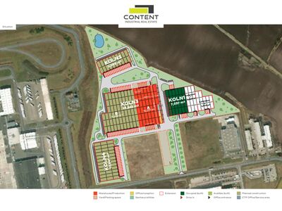 Pronájem novostavby skladu, výrobních prostor 30.000 m², Kolín, D11 - 80556