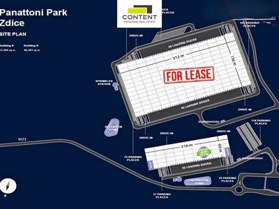 Pronájem novostavby skladu, výrobních prostor 15.000 m², Zdice, D5 - 81935