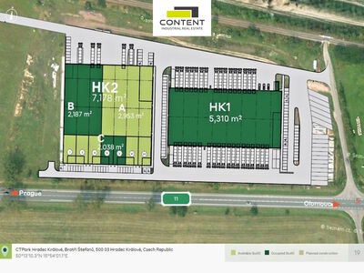 Pronájem skladu, výrobních prostor 864 m², Hradec Králové - 82411