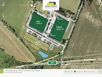 Pronájem skladu, výrobních prostor 11.741 m², Česká Lípa - Dobranov - 82443