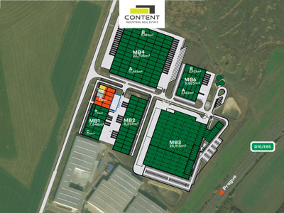 Pronájem skladu, výrobních prostor 2.249 m², Mladá Boleslav, Bezděčín, D10 - 82898