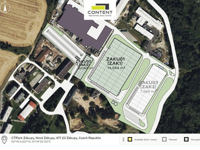 Pronájem skladu, výrobních prostor 7.066 m², Zákupy - 83172