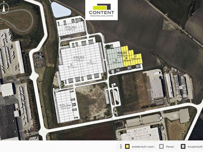 Pronájem novostavby skladu, výrobních prostor 6.988 m², Kolín, D11 - 83932