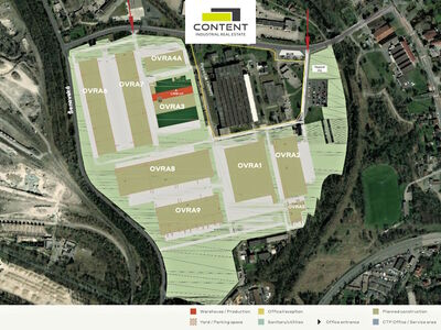 Pronájem novostavby skladu, výrobních prostor 1.000 m², Ostrava - Radvanice, D1, D56 - 84391