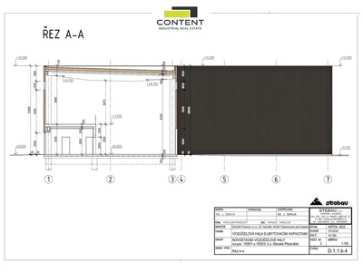Pronájem novostavby prodejních skladů 1.042 m², Hradec Králové - 84822