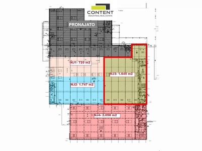 Pronájem skladových prostor 2.058 m², Liberec - 84690