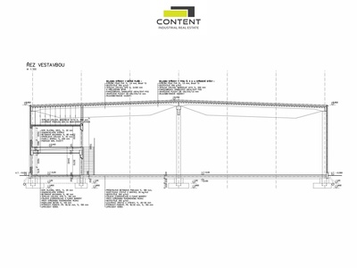 Pronájem skladu, výrobních prostor 1.300 m², Tábor, D3 - 84817