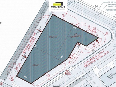 Pronájem sídla společnosti, skladové a prodejní prostory  1154 m² Hodkovice - Vestec. - 86297
