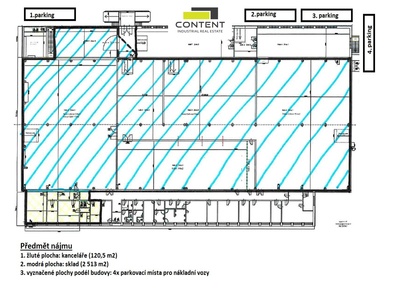 Pronájem skladu nebo výrobních prostor 2513 m²,  Plzeň - Doubravka - 86410