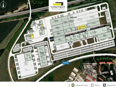 Pronájem skladu, výrobních prostor 22.700 m², Hranice, D1 Olomouc - 87041